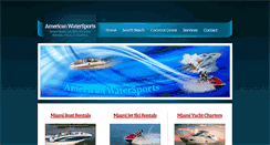 Desktop Screenshot of americanwatersports.com