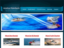 Tablet Screenshot of americanwatersports.com